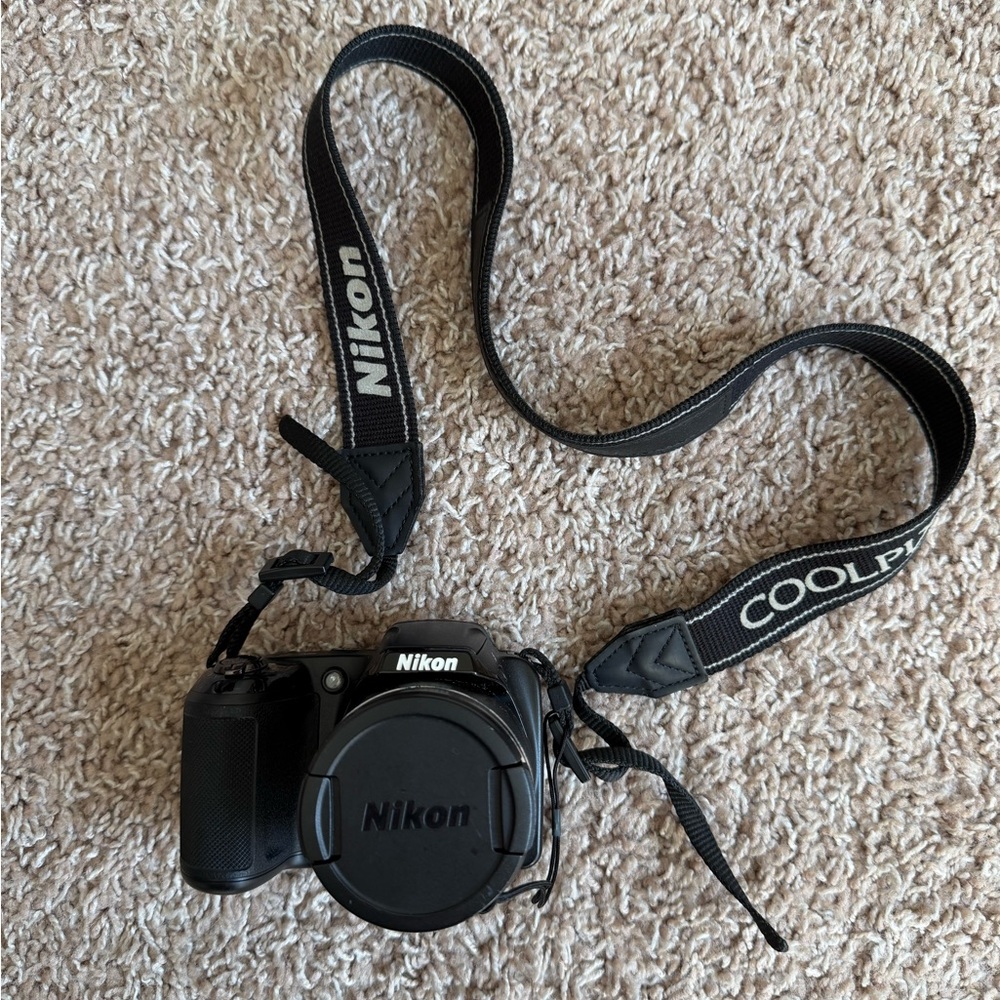Nikon COOLPIX Black Digital Camera